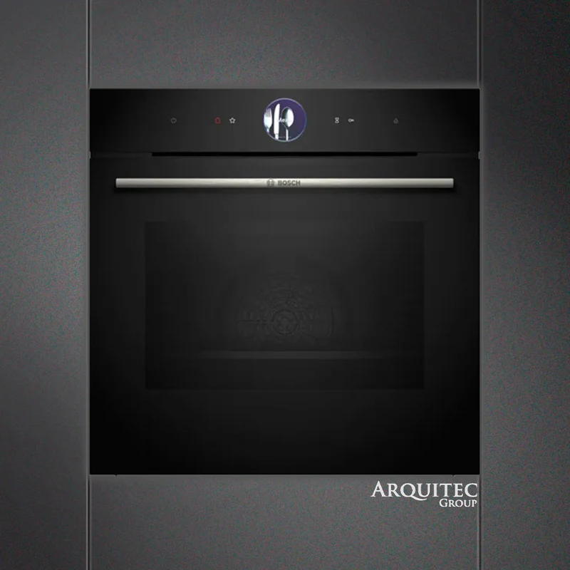 HORNO MULTIFUNCIÓN CON VAPOR 60 CMS - SERIE 8 BLACK - HRG7361B1