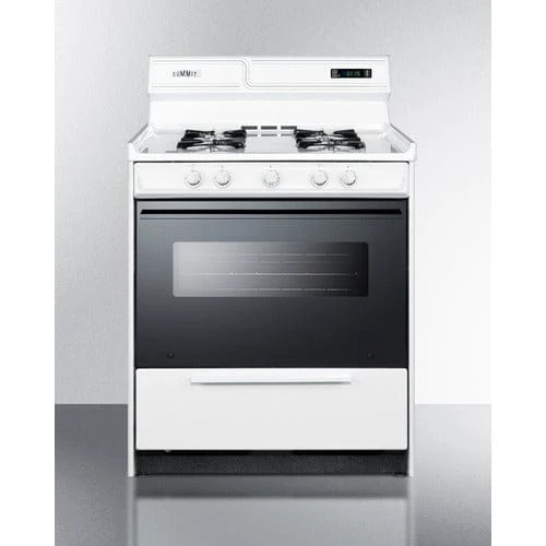 Summit 30" Wide Gas Range WNM2307DK