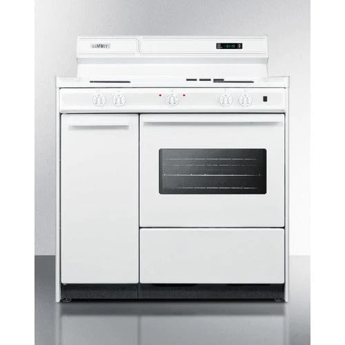 Summit 36" Wide Electric Coil Top Range WEM430KW