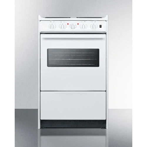 Summit 20" Wide Electric Coil Top Range WEM110RW