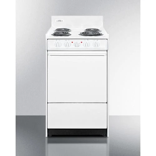 Summit 20" Wide Electric Coil Top Range WEM110