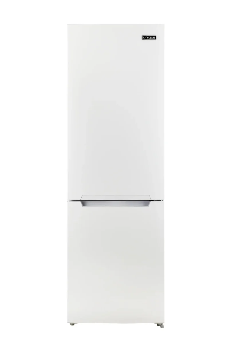 Unique UGP-325L W DC | 12 Cu Ft White 12/24 Solar DC Refrigerator w/Bottom Freezer