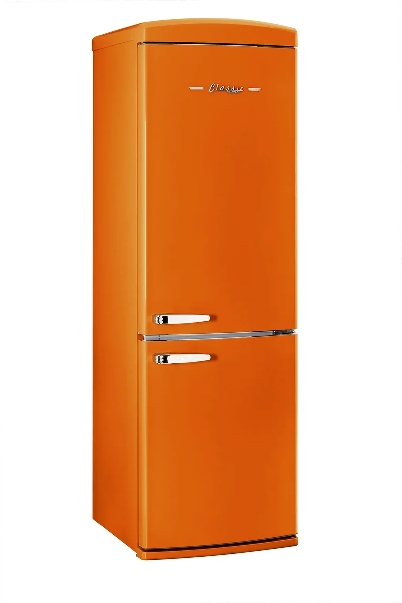 Unique UGP-340L O AC | 340 Liter Orange Bottom Mount Refrigerator