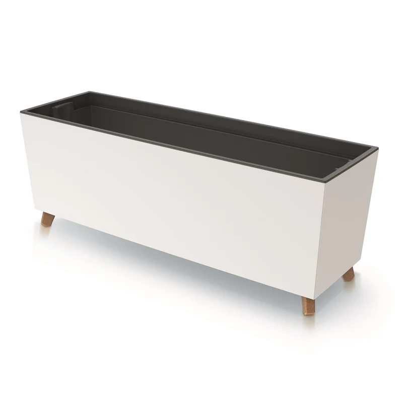 Macetero Prosperplast Urbi Case - blanco DUC800N