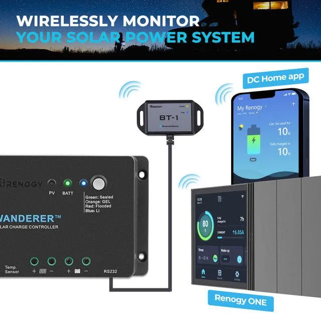 Renogy Wanderer Li 30A PWM Solar Charge Controller