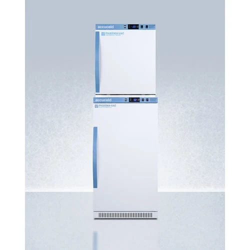 Accucold ARS32PVBIADA-AFZ1PVSTACK 20" All-Refrigerator/All-Freezer Combination