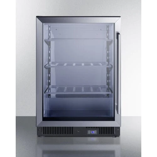 Summit SCF475LHD 24" Wide Commercial Display Freezer