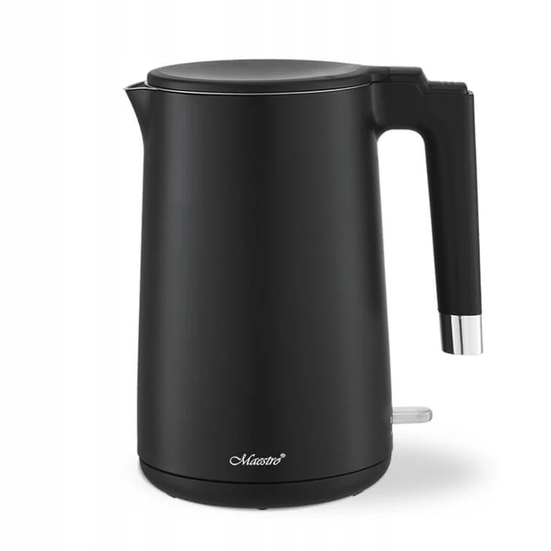 Maestro Hervidor eléctrico, 1800W, 1,7l, Color negro, MR-026
