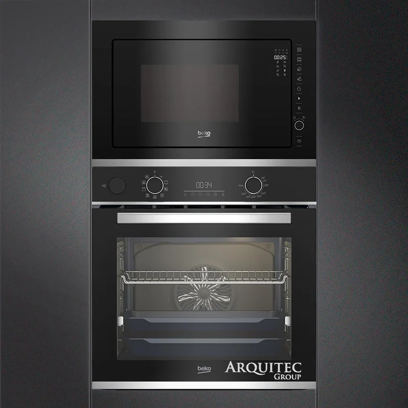 Torre de horno y microondas con grill 60cm - BBIS13300XMSE - BMGB25333X | Beko