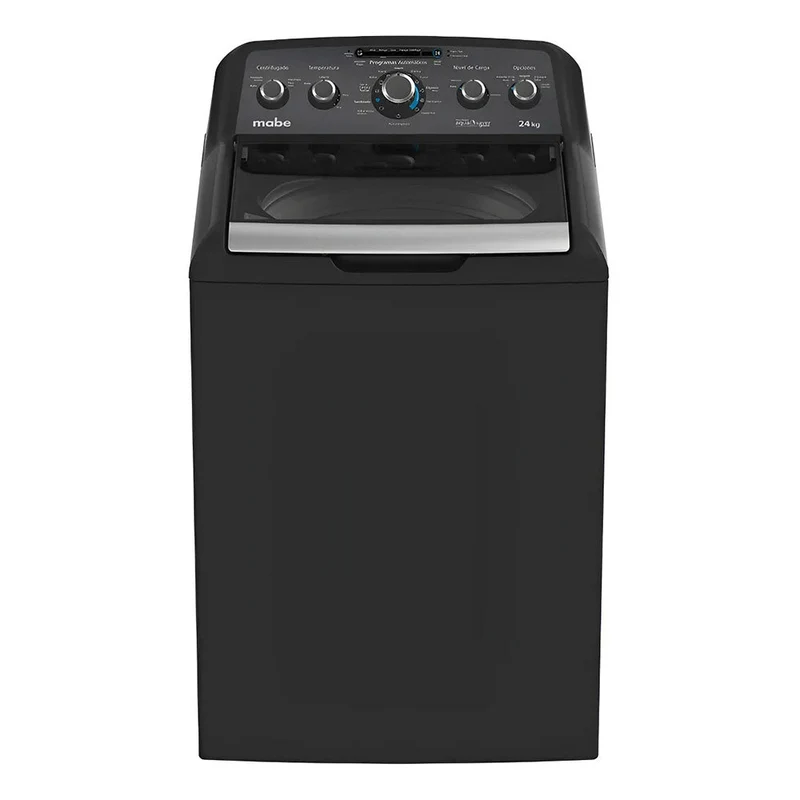 Lavadora Mabe Carga Superior 24 Kilos, Negro