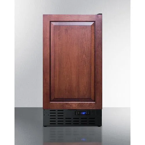 Summit 18" 8 lb. Drain-Free Icemaker, ADA Compliant (Panel Not Included) BIM18IFADA