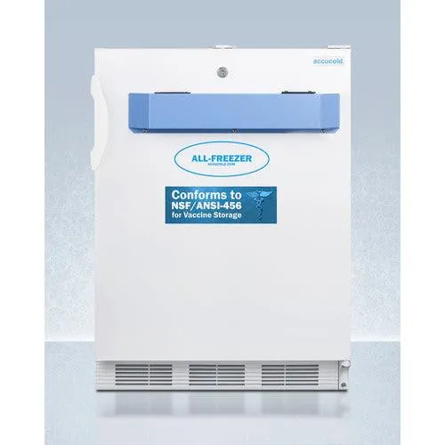 Accucold ADA Rated VT65MLVAC456ADA 24" Wide Built-In Vaccine Freezer