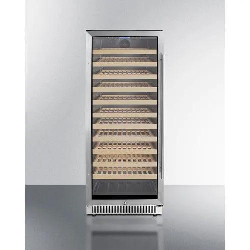Summit 24" Wide Single Zone Wine Cellar SWC1127BLHD
