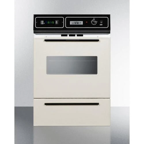 Summit 24" Wide Gas Wall Oven STM7212KW