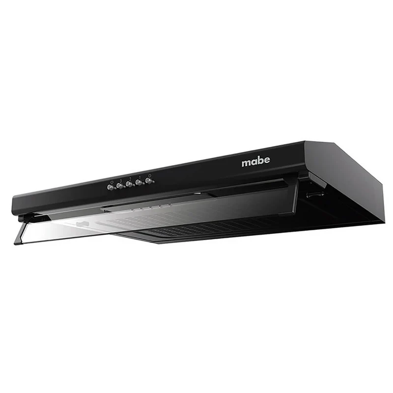 Campana Utilitaria 60 cm Negra con 3 Velocidades Marca Mabe