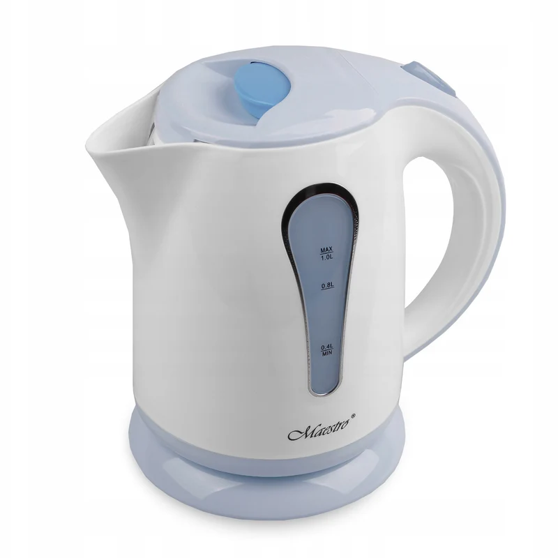 Maestro Hervidor eléctrico, 1000W, 1l, Color azul, MR028