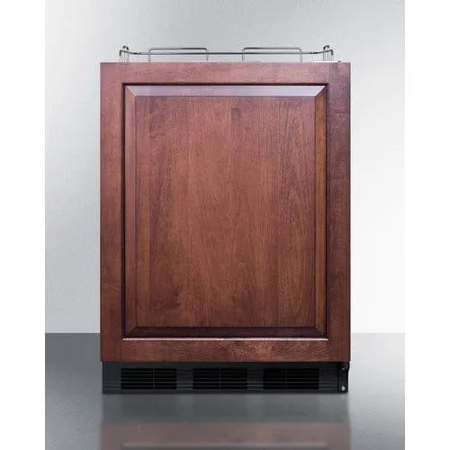 Summit SBC58BLBIADANKIF|24" Wide Built-In Kegerator|ADA
