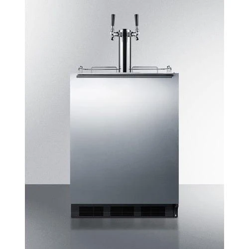 Summit SBC58BLBIADACFTWIN|24" Wide Built-In Cold Brew Coffee Kegerator|ADA