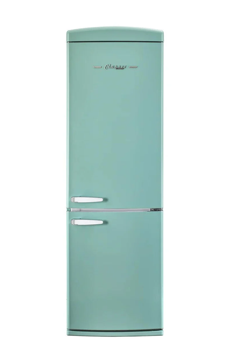 Unique UGP-340L T AC | 340Litre Ocean Mist Turquoise Bottom Mount Refrigerator
