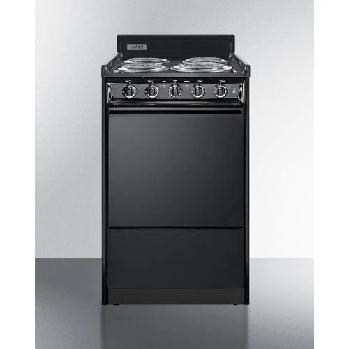 Summit 20" Wide Electric Coil Range TEM110C