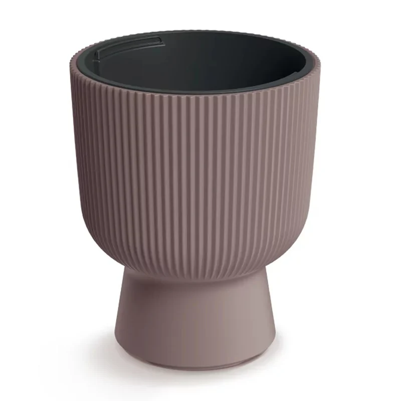 Prosperplast Maceta con inserto, Diámetro 390 mm, Color marsala, DBMIG400-4985U