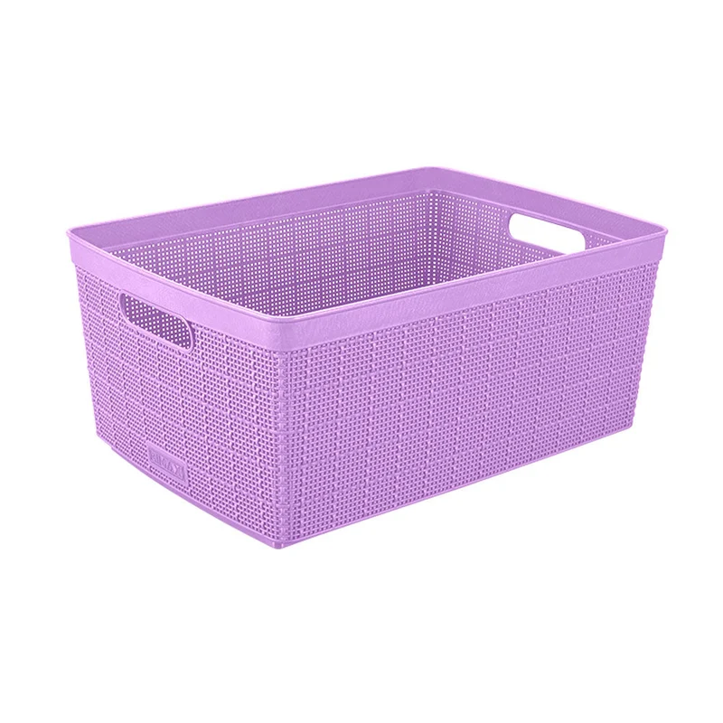 Canasta Fique 30 Litros Lavanda