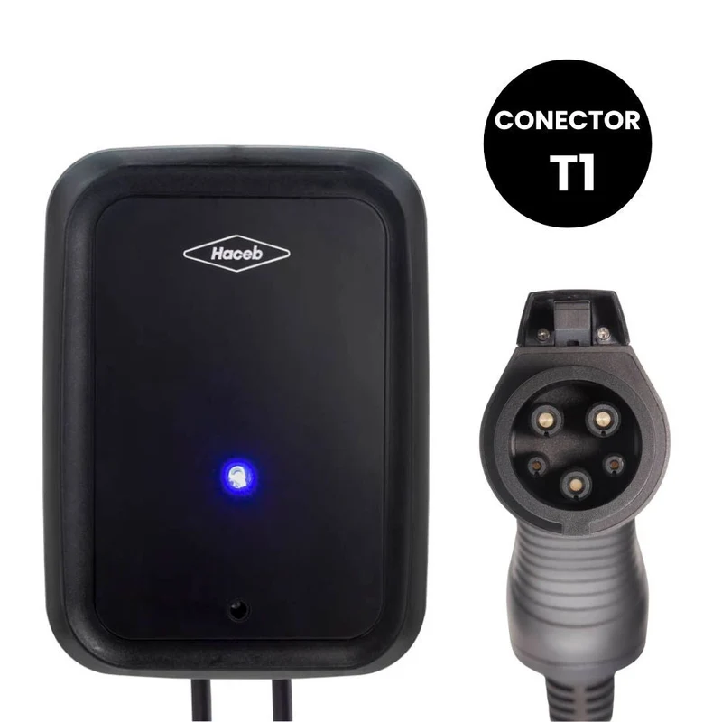 Cargador de Pared para Carros Eléctricos Tipo Americano (T1) F2 220V 7,5kw