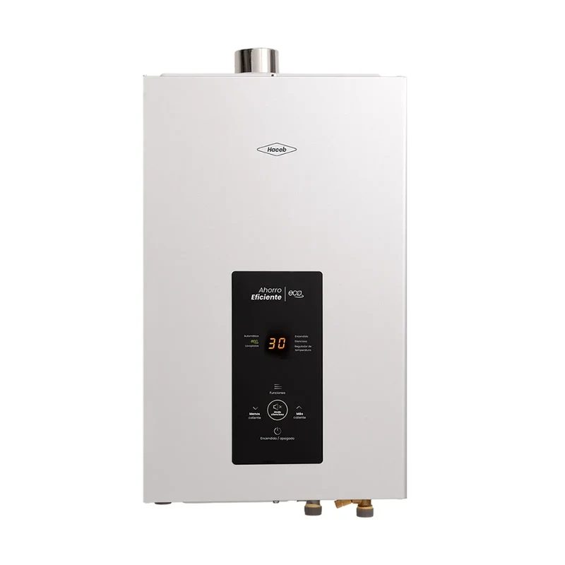 Calentador 15 Litros Modulante Gas Natural Haceb, Blanco