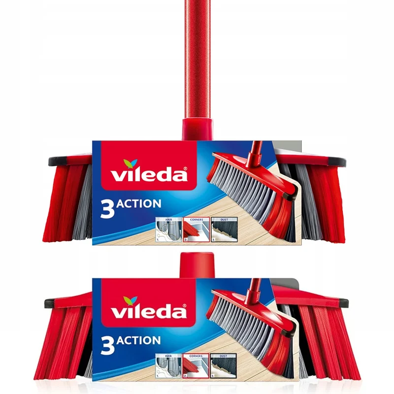 Cepillo Vileda 3Action 3en1 + recambio de cepillo Vileda 3Action