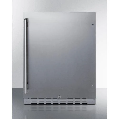 Summit 24" Built-In Outdoor Refrigerator, ADA Compliant AL55OSCSS