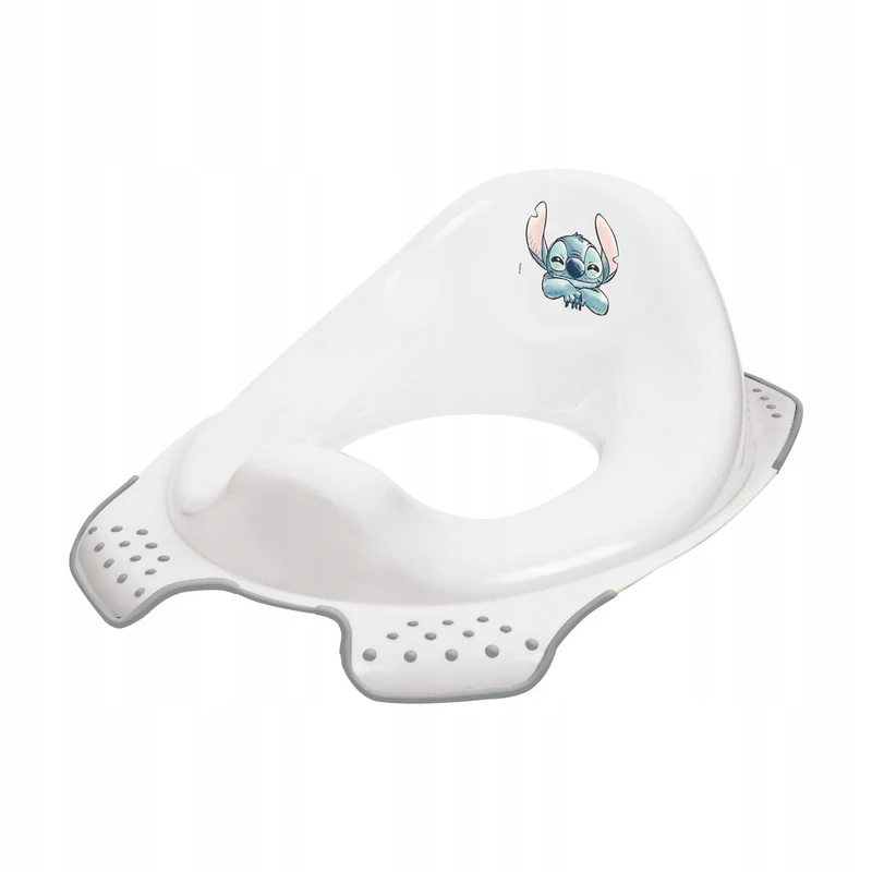 Keeeper tapa de inodoro, antideslizante, Stitch, blanco, 1081910031900