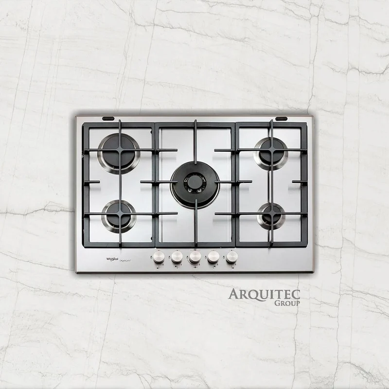 Cubierta a Gas 76cm | 5 Puestos - AKT790IXL - Whirlpool