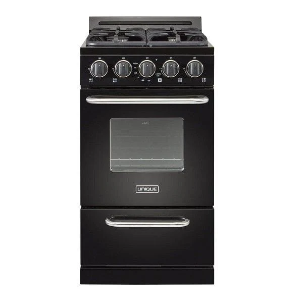 Unique UGP-20G OF1 B | Classic 20' Black Off Grid Propane Range