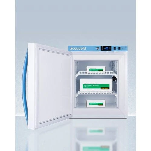 Accucold 1.4 Cu.Ft. Vaccine Freezer AFZ1PVDL2BLHD - With Left Hinged Door