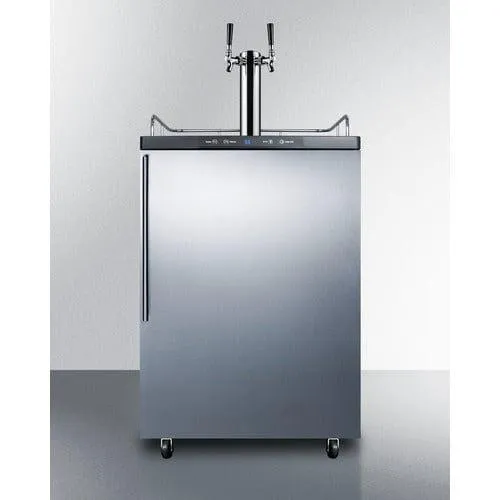 Summit 24" Wide Kegerator SBC635MSSHVTWIN