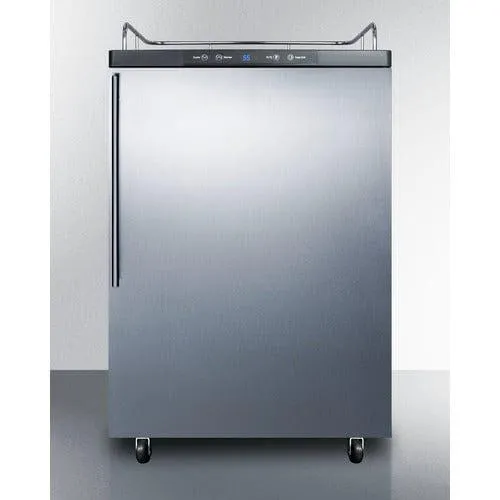 Summit 24" Wide Kegerator SBC635MNKSSHV