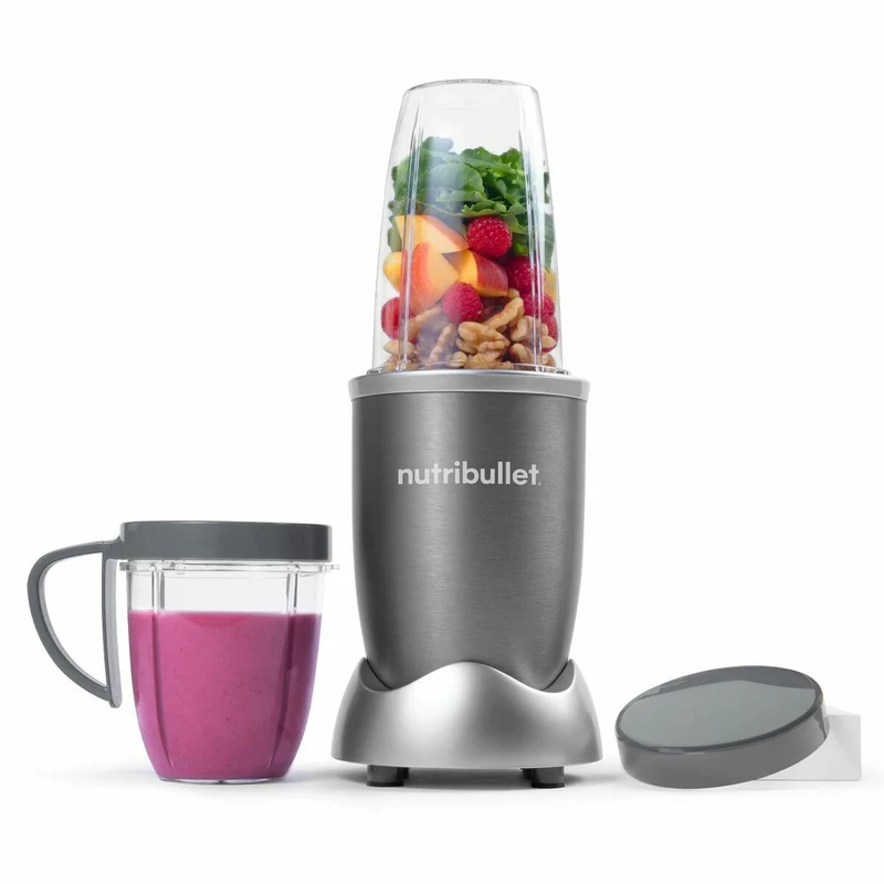 Batidora de Vaso Nutribullet 600 W Acero inoxidable Gris