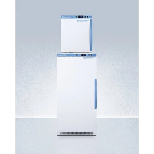 Accucold ARS8PV-AFZ1PVSTACKLHD 24" All-Refrigerator/All-Freezer Combo