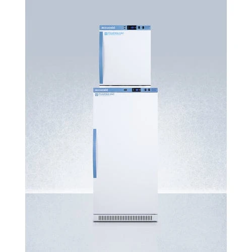 Accucold ARS8PV-AFZ1PVSTACK 24" All-Refrigerator/All-Freezer Combo