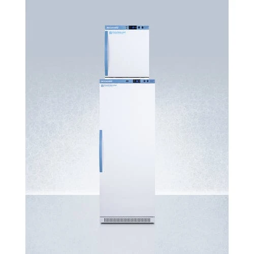 Accucold ARS12PV-AFZ1PVSTACK 24" All-Refrigerator/All-Freezer Combo
