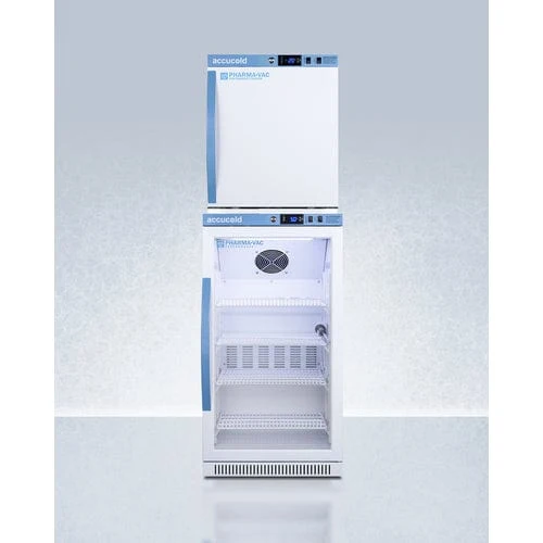Accucold ARG31PVBIADA-AFZ1PVSTACK 20" All-Refrigerator/All-Freezer Combo