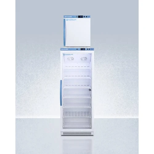 Accucold ARG12PV-AFZ1PVSTACK 24" All-Refrigerator/All-Freezer Combo