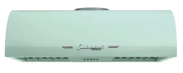 Unique Classic Retro 30" Ducted Range Hood Summer Mint Green UGP-30CR RH LG