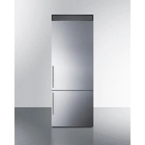 Summit 28" Wide Bottom Freezer Refrigerator FFBF279SSXH72
