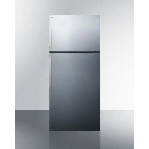 Summit 28" Wide Top Mount Refrigerator-Freezer With Icemaker FF1512SSIM