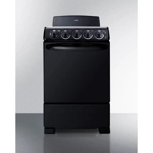 Summit 20" Wide Electric Coil Range RE2031B