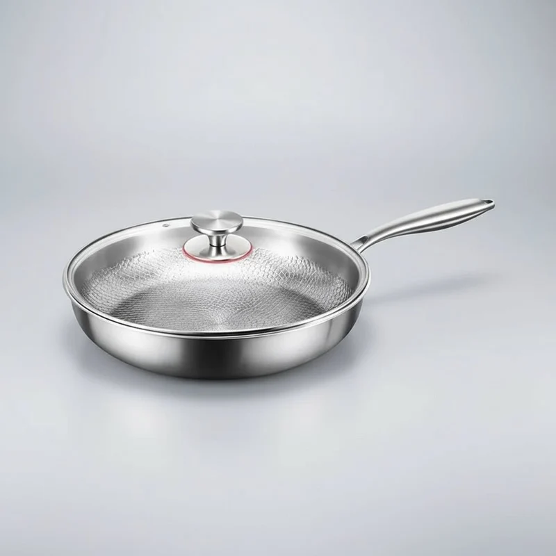 Easy-to-Clean Non-Stick Frying Pan with Induction Base