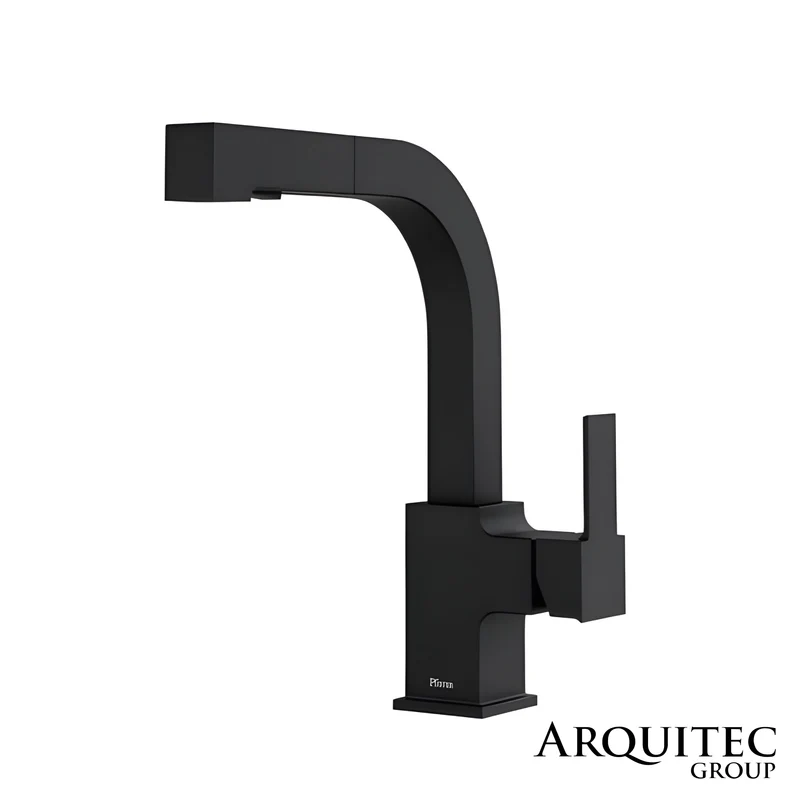 Grifo Monocontrol de Cocina Arkitek Negro - PullOut - LG534LPMBBL