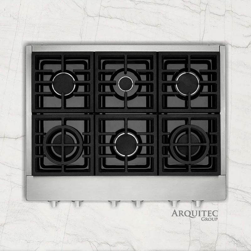 Cubierta Profesional Range | Gas 36" / 91 cm - KCGC506JSS - KitchenAid