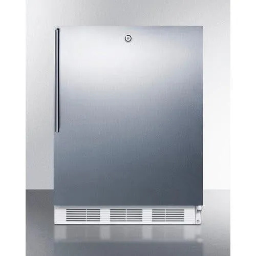 Accucold 24" ADA Refrigerator - SS Door & Vertical Handle (FF7LWBISSHVADA)